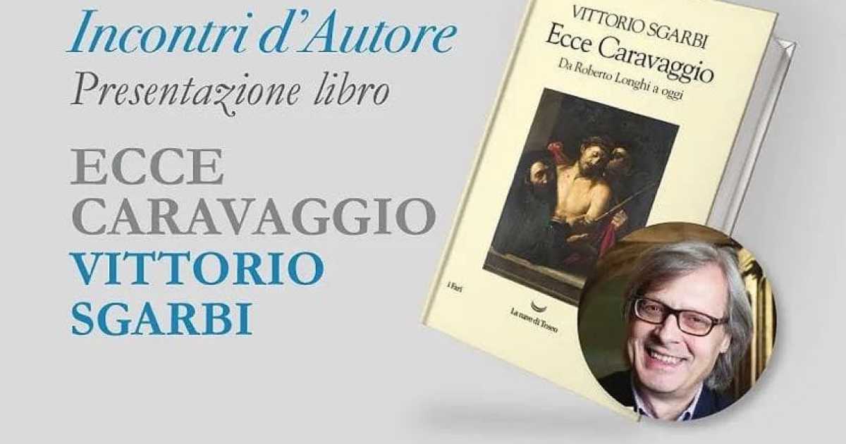 Bari, Villa De Grecis: Vittorio Sgarbi presenta il suo libro ''Ecce Caravaggio''